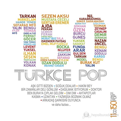 Türkçe Pop 150 (11 CD)
