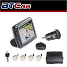 BTCar Kameralı 3.5" LCD Ekran 4'lü Park Sensörü Beyaz 841015B