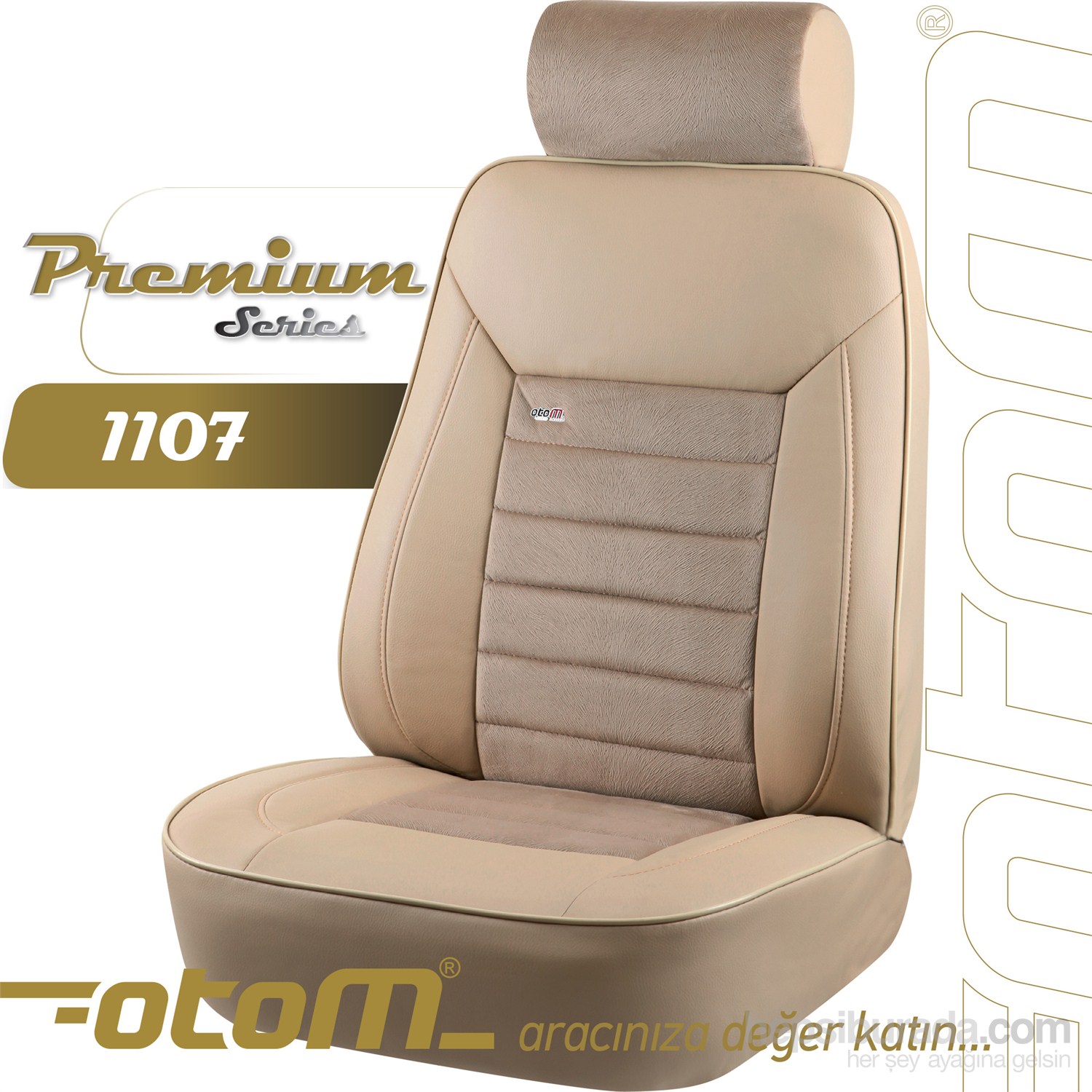 Otom Premium Standart Oto Koltuk Kılıfı Prm1107 Fiyatı