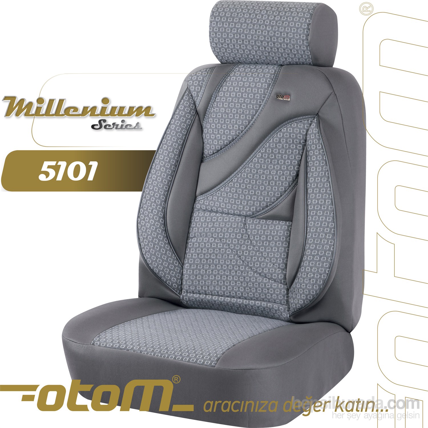 Otom Milenium Standart Oto Koltuk Kılıfı Mln5101 Fiyatı