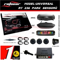 Rotacar Rt-236 Park Sensörü 4 Sensörlü Digital Led Ekranlı