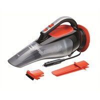 Black & Decker Şarjlı araç süpürgesi, 12 V Araç süpürgesi Siklon Hareketli, Çantalı ve Aksesuarlı