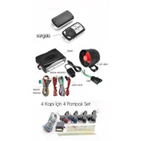 MODACAR OTO ALARM,MERKEZİ KİLİT EKONOMİK SET 999140