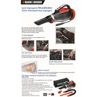 Black&Decker ADV1220 Araç Süpürgesi