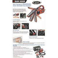 Black&decker PAV1205 Şarjlı Araç Süpürgesi ( Çantalıdır )