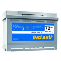 İnci Akü Formul A 12V 72Ah 640CCA