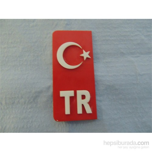 Carat Pleksi TR & Türk Bayrağı 2 Adet 01513