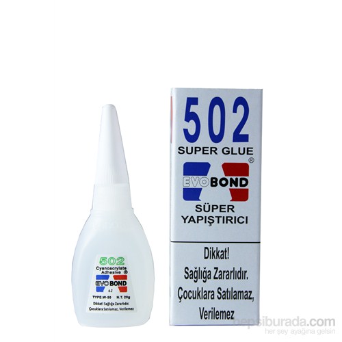 Evo Bond 502 Super Glue Süper Yapıştırıcı 842050