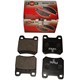 Opel Omega- A- 86/94 Arka Fren Balatası (Disk)(10Lu)(61,4X61,2X1