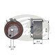 Gates T43126 Eksantrik Gergi Rulmanı Clıo Iı (01-)- Clıo Iıı (05-) 1.2 16V-Kng 1.2 16V (01-)-Logan-Sandero1.2 16V