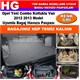 Opel Yeni Combo 2012 2013 Gri Bagaj Havuzu Paspası 38968
