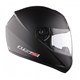 LS2 FF 351 Single Mono Kask Mat Siyah