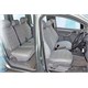 Z tech Renault Megane 3 - 2009 sonrası gri renk araca özel oto koltuk kılıfı