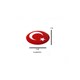 Schwer Su Geçirmez PVC Türk Bayrağı Sticker (2li)