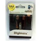 Digimax 1800 2'li Şarjlı İnce Kalem Pil 
