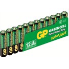 GP Manganez AAA İnce Kalem Pil 12'li Paket