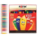 Fatih 24 Renk Tam Boy Kuru Boya Kalemi (33225)