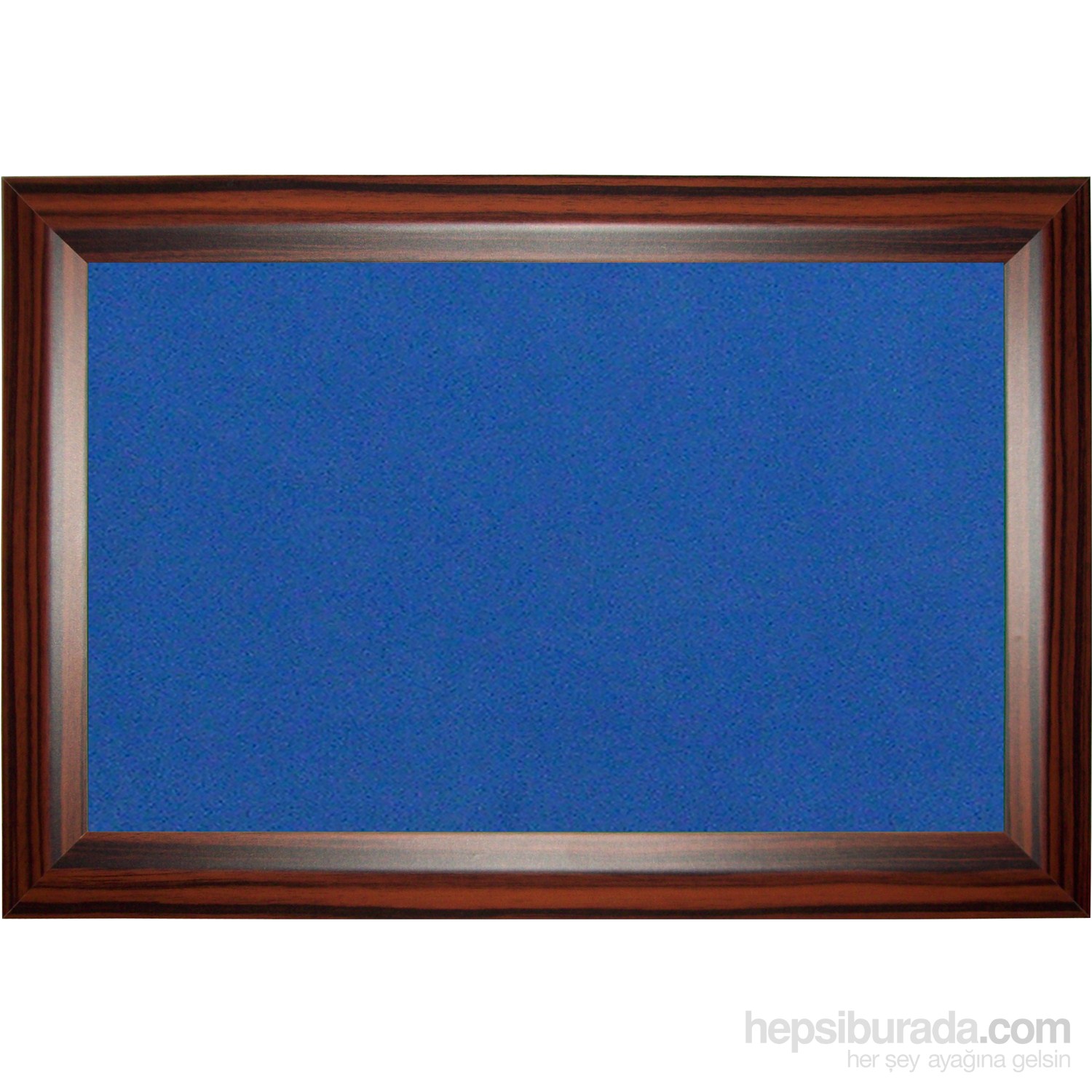 Akyazı 60x200 Geniş Ahşap Çerçeve Kumaşlı Pano (Mavi)