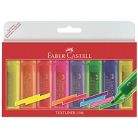 Faber-Castell Şeffaf Gövde Fosforlu Kalem 6+2'li Poşet (5038154662)