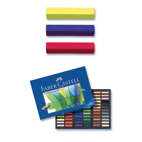 Faber-Castell Creative Studio Mini Toz Pastel Boya (Soft) 72 Renk Yarım Boy (5175128272)