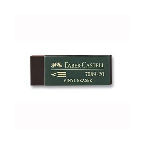 Faber-Castell 7089/20 Siyah Silgi 20'li (5130188920)