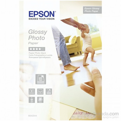 Epson C13S042044 10X15 cm Glossy Fotoğraf Kağıdı (225g/m2 20 Syf.)