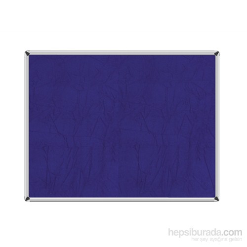Akyazı 60x120 Duvara Monte Kumaşlı Pano (Mavi)