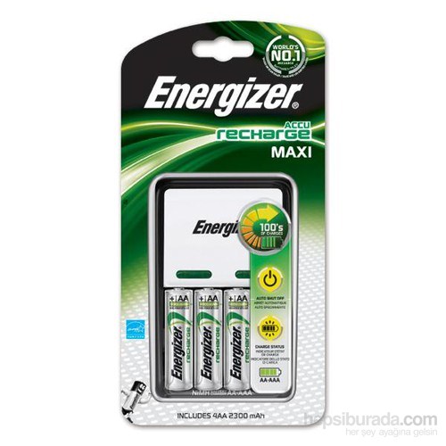 Energizer (F23-5645) Maxi Şarj Cihazı 4xAA 2300 Mah Kalem Pilli