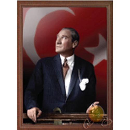 İnter 34x46cm Çerçeveli Atatürk Portresi INT-910-13
