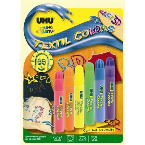 Uhu Yc Textil' Colors 25 ml. Kumaş Süsleme Boyası (UHU38985)