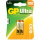 GP Ultra Alkalin Pil AAA İnce Kalem 2'li Paket