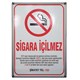 Akyazı 50x70 Sigara İçilmez Panosu (Aliminyum Çerçeve)