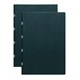 Paper-Oh 9178-3 Twin A5 Çizgili Black On Grey Defter