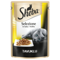 Sheba Tavuklu Kedi pouch Yaş mama 85 gr