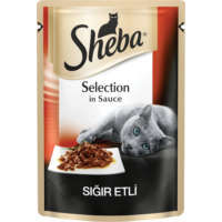 Sheba Sığır Etli Kedi pouch Yaş mama 85 gr