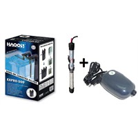 Haqos Askı Dış Filtre 510 L/H 7 W + Isıtıcı + Hava Motoru hediyeli!!