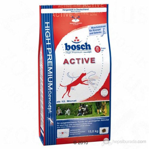 Bosch Active Yüksek Aktivite Köpek Maması 15 kg