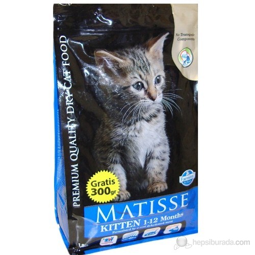 Matisse 1 - 12 Aylık Yavru Kuru Kedi Maması 1,8Kg