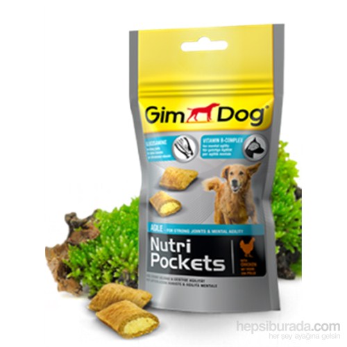 Gimdog Nutripockets Agile Köpek Ödülü 60Gr