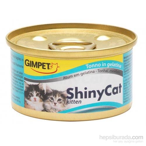 Gimpet Yeni Shinycat Öğünlük Konserve Yavru Kedi Maması-Ton balıklı 70gr