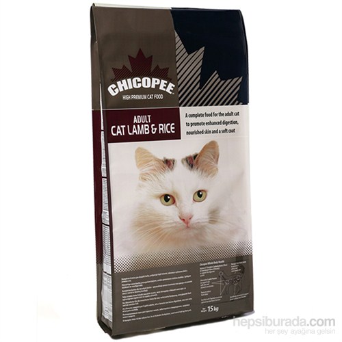 Chicopee Adult Lamb Rice Kuzulu Pirinçli Kedi Maması 15 kg