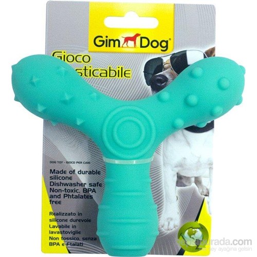 Gimdog Köpek Oyuncağı Silikon Tekerlek 4,5" 80502