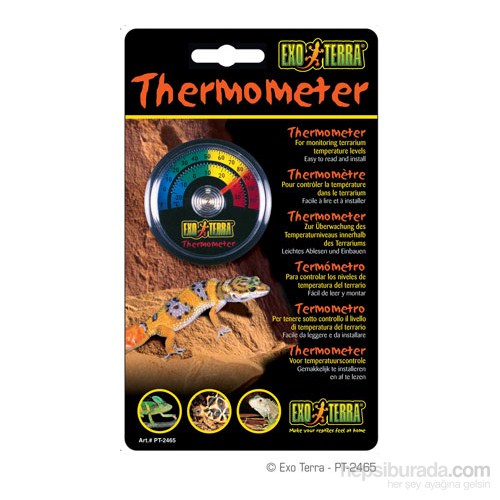 Exo Terra Yuvarlak Termometere
