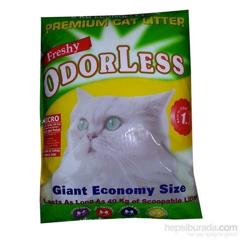 Freshy Odorless Cat Litter Tozsuz Kristal Kedi Kumu 6 Kg