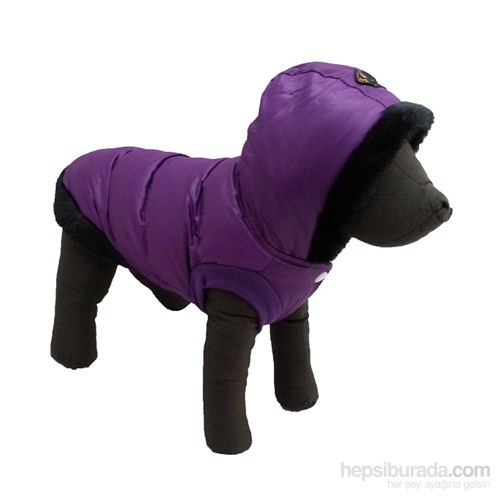 Bobo Yağmurluk Köpek Elbisesi Eflatun 40Cm X 44Cm Medium