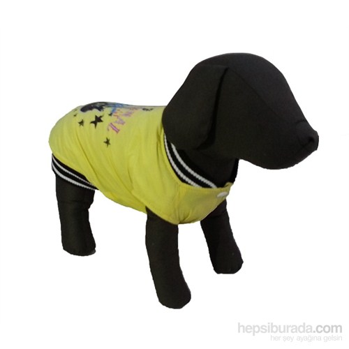Bobo Yağmurluk Köpek Elbisesi Sarı 28Cm X 38Cm Small