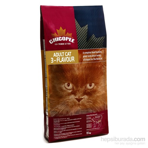 Chicopee Gourmet 3-Flavour Yetişkin Kuru Kedi Maması 2Kg