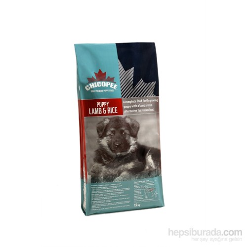 Chicopee Puppy Lamb & Rice Yavru Kuzulu Ve Pirinçli Kuru Köpek Maması 15Kg
