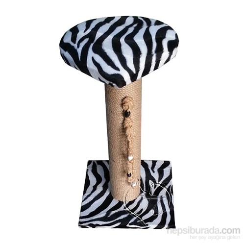 Pet Pretty Kalpli Tırmalama Tahtası Zebra Desenli 30 X 55 Cm