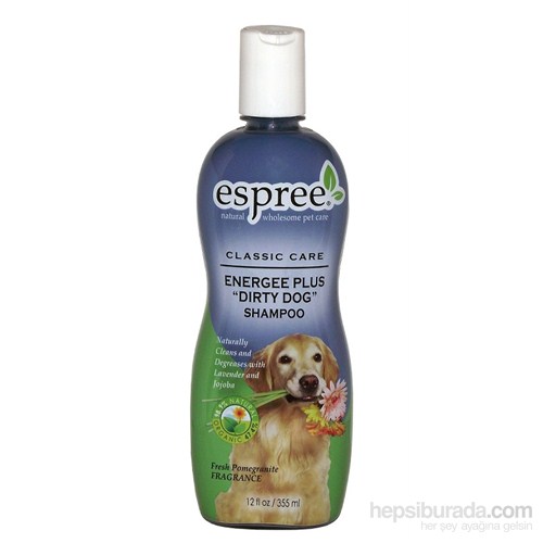 Espree Energee Plus ´Dirty Dog´ Shampoo Dışarda Yaşayan Kedi Ve Köpekler İçin Şampuan 355 Ml
